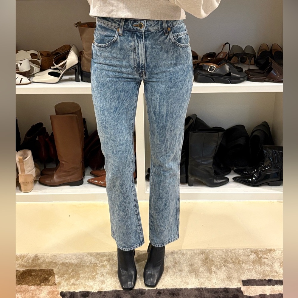 Khaite Acid Washed Jeans